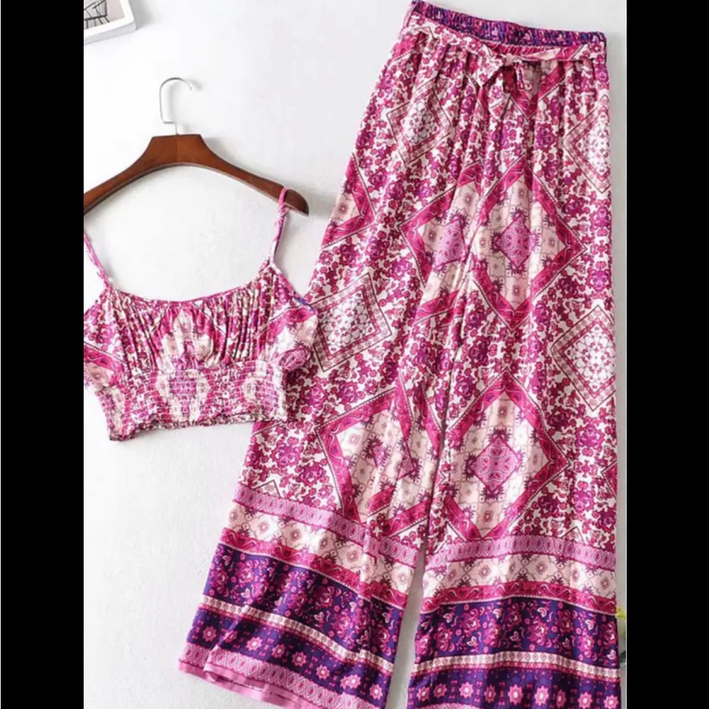 Patterned Pants